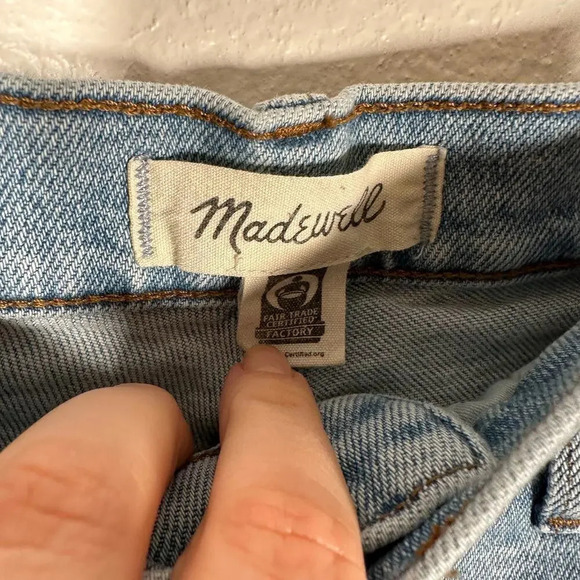 Madewell Perfect Vintage Straight Leg Jeans 31T - Picture 6 of 10